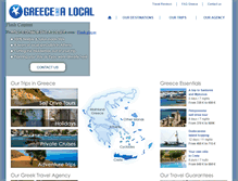 Tablet Screenshot of greece-like-a-local.com